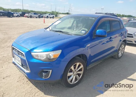 2015 Mitsubishi Outlander Sport Es from USA, damaged, VIN 4A4AP3AU3FE053962